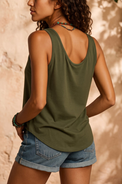 Princess Fashion Lightweight V-Neck Summer Top for Warm Days