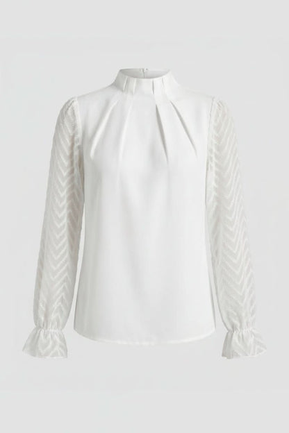 Princess Fashion Long Sleeve Top for Everyday Office & Casual