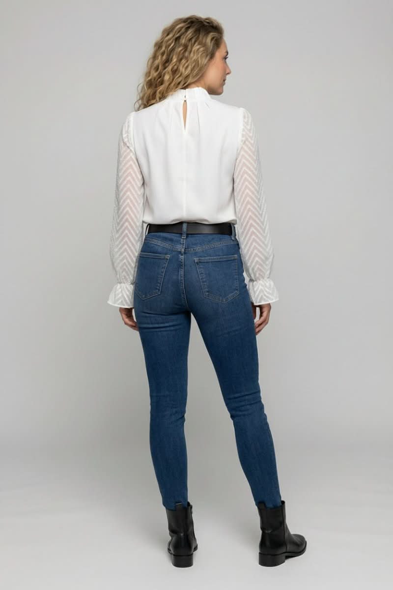 Princess Fashion Long Sleeve Top for Everyday Office & Casual
