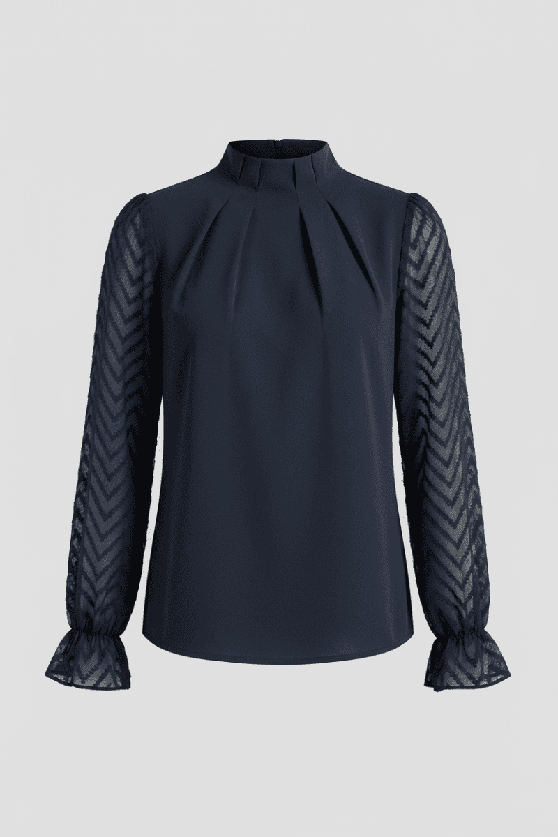 Princess Fashion Long Sleeve Top for Everyday Office & Casual