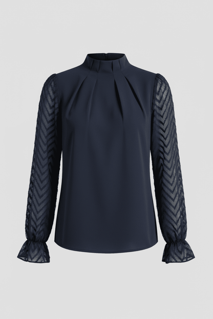 Princess Fashion Long Sleeve Top for Everyday Office & Casual
