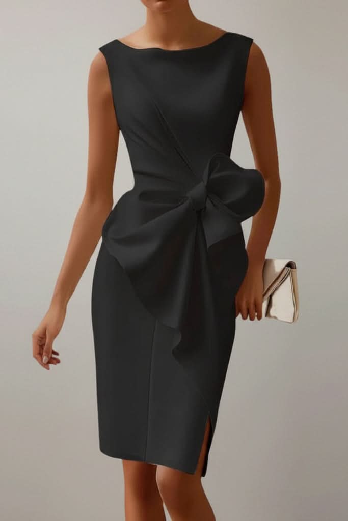 Princess Fashion Bow Back Cocktail Dress for Weddings & Parties