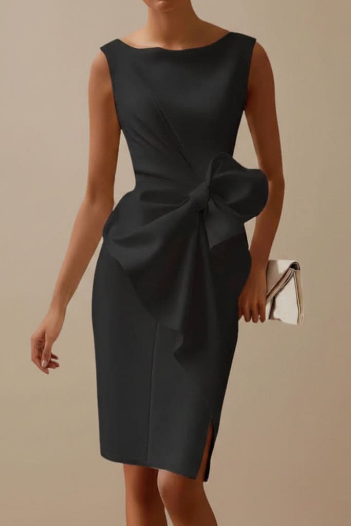 Princess Fashion Bow Back Cocktail Dress for Weddings & Parties